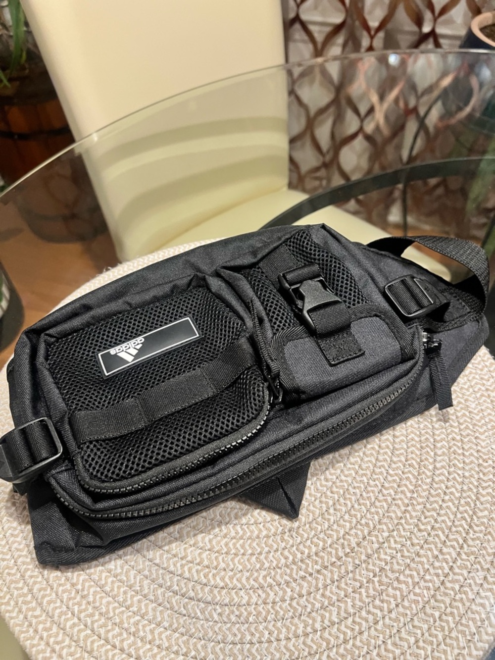 adidas Black Tactical Sling Belt Bag - Picture 5 of 6